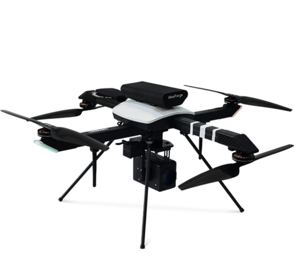 DAY & NIGHT SURVEILLANCE UAV WITH 2KM RANGE DGCA APPROVED NPNT COMPLIANT